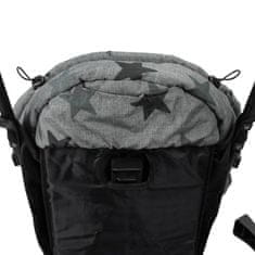 Dooky footmuff veľ. L GREY STARS DeLuxe