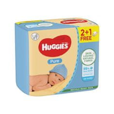 Huggies HUGGIES Pure Triplo Obrúsky vlhčené 56x3 ks