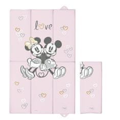 Ceba Baby CEBA Podložka prebaľovacia cestovná (50x80) Disney Minnie & Mickey Pink