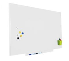 rocada Bezrámová magnetická tabuľa SkinCOLOUR 75x115 cm biela, lakovaná