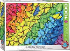 EuroGraphics Puzzle Motýlia dúha 1000 dielikov