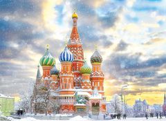 EuroGraphics Puzzle Moskva - Katedrála Sv.Blažeje 1000 dielikov