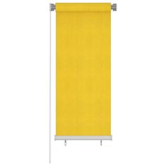 Vidaxl Vonkajšia zatemňovacia roleta 60x140 cm žltá HDPE