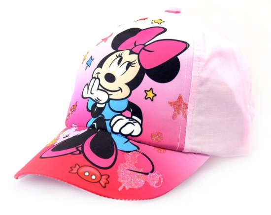 SETINO Dievčenská šiltovka "Minnie Mouse" svetlo ružová