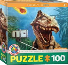 EuroGraphics Puzzle Dino selfie 100 dielikov