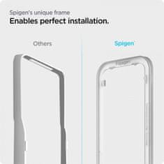 Spigen TVRDENÉ SKLO SPIGEN ALM GLASS FC IPHONE 13 / 13 PRO / 14 ČIERNA