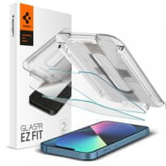 Spigen TVRDENÉ SKLO SPIGEN GLAS.TR "EZ FIT" 2-BALENIE IPHONE 13 / 13 PRO / 14