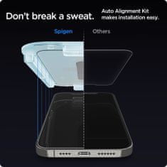 Spigen TVRDENÉ SKLO SPIGEN GLAS.TR "EZ FIT" 2 BALENIE IPHONE 12/12 PRO