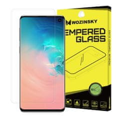 WOZINSKY Wozinsky celoplošné tvrdené sklo 3D pre Samsung Galaxy S10 - Transparentná KP22125