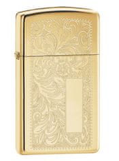 Zippo Zapaľovač 24066 Slim Brass Venetian