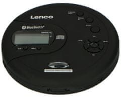 LENCO CD-300 Discman prenosný CD / MP3 prehrávač s Bluetooth vysielačom a nabíjacími batériami