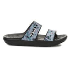 Crocs Šľapky do vody sivá 36 EU Classic Tie Dye Graphic