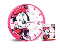 EUROSWAN Analógové nástenné hodiny Minnie Mouse - 25 cm