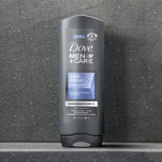 Dove Men+Care Cool Fresh sprchový gél pre muža na telo a tvár 400ml