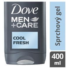 Dove Men+Care Cool Fresh sprchový gél pre muža na telo a tvár 400ml