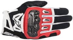Alpinestars rukavice SMX-2 AIR CARBON V2 černo-bielo-červené XL