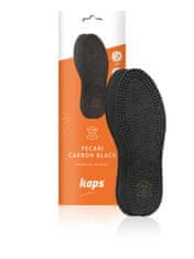 Kaps Pecari Carbon Black kožené dámske vložky do topánok veľkosť 35
