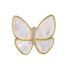 Gaira® Brošňa Perleťový motýl 31217