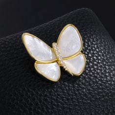 Gaira® Brošňa Perleťový motýl 31217
