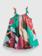Gap Baby farebné bavlnené šaty 3-6M