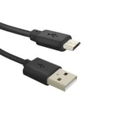 Qoltec Sieťová nabíjačka 17W | 5V | 3,4A | 2xUSB + MicroUSB kábel