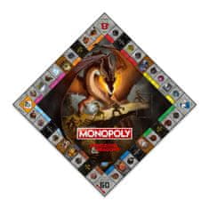 Winning Moves Monopoly Dungeons and Dragons Anglická verzia