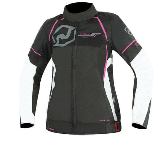 NAZRAN Dámska bunda Ascona 2.0 black/white/pink Tech-air compatible