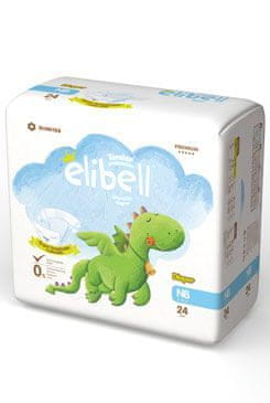 Plienky detské Elibell NB 2-5kg 24ks