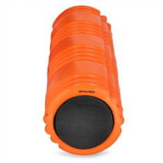 Spokey MIXROLL 2v1 Súprava masážnych fitness valcov, 45 cm, oranžová