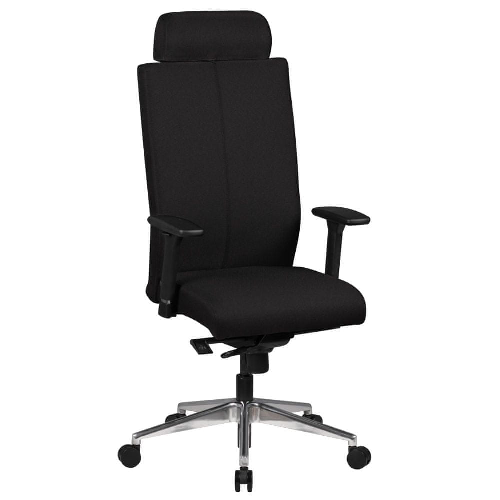Bruxxi Kancelárska stolička Jener, 135 cm, čierna
