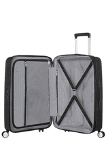 American Tourister Cestovný kufor Soundbox 77cm čierna Spinner rozšíriteľný 97L