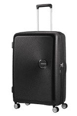 American Tourister Cestovný kufor Soundbox 77cm čierna Spinner rozšíriteľný 97L