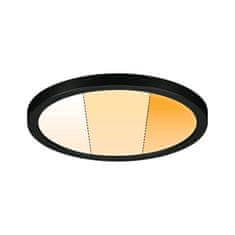 Paulmann PAULMANN VariFit LED vstavané svietidlo Dim to Warm Areo IP44 kruhové 175mm 3 Step Dim to warm čierna stmievateľné 93099