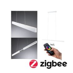 Paulmann PAULMANN LED závesné svietidlo Smart Home Zigbee Aptare 2700K 2x18/1x18W biela mat stmievateľné 79889