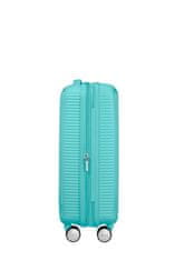 American Tourister Cestovný kufor Soundbox 55cm modrá Spinner rozšíriteľný