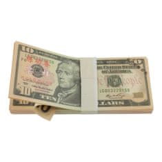 Northix Falošné peniaze - 10 amerických dolárov (100 bankoviek) 