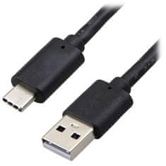 Northix Kábel USB na USB-C – 1,5 m – čierny 