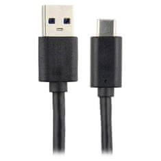 Northix Kábel USB na USB-C – 1,5 m – čierny 