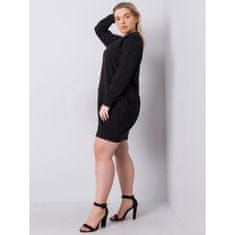 BASIC FEEL GOOD Dámske plus size šaty ARIADNE čierne RV-SK-6296.99_363118 2XL