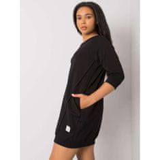 RELEVANCE Dámske plus size bavlnené šaty KARISSA black RV-SK-6847.59P_374065 Univerzálne