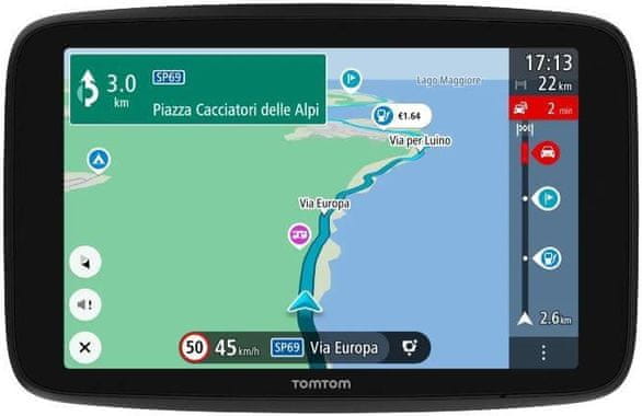 GPS navigácia pre obytné vody pre karavany slot na pamäťovú kartu nahrané body záujmy pre obytné vody plánovanie trás TomTom GO Camper Max 7palcov svetovej mapy rýchlejšia aktualizácia máp mapy TomTom dotykový displej kvalitné rozlíšenie 5Hz Wi-Fi ultra rýchla wifi 2GB RAM rýchlejšia odozva rýchlejšia aktualizácia máp výkonná navigácia Bluetooth hlasové ovládanie hlasové ovládanie výkonné wifi pripojenie praktický držiak sprievodná aplikácia výkonný reproduktor výkonná automobilová navigácia interná pamäť svetové mapy doživotná aktualizácia aktuálne radary aktuálne ceny pohonných hmôt široké informácie