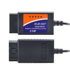 Northix USB ELM327 / OBD2 Čítačka chybových kódov Automobilová diagnostika 