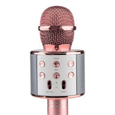 Northix KTV - Bezdrôtový Karaoke Mikrofón - Rosé 