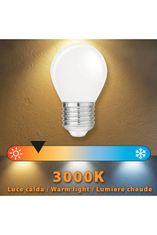 Velamp OPAL FILAMENT žiarovka 4W, E27, 3000K