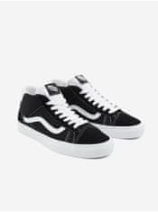 Vans Čierne unisex semišové tenisky VANS Mid Skool 36 1/2