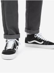 Vans Čierne unisex semišové tenisky VANS Mid Skool 36 1/2