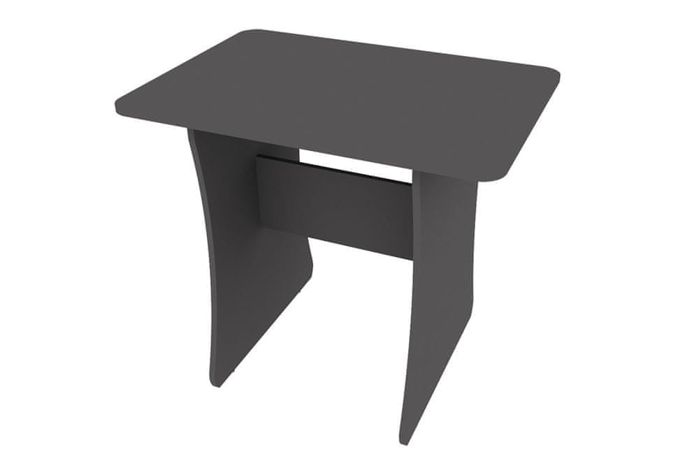 VerDesign DINKY malý jedálenský stôl, grafit