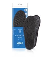 Kaps Super Active Sport pohodlné športové vložky do topánok proti zápachu veľkosť 37