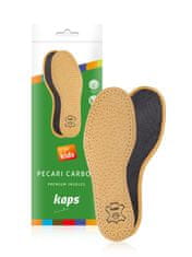 Kaps Pecari Carbon kožené detské vložky do topánok veľkosť 23/24