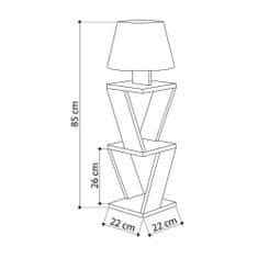 ASIR GROUP ASIR Stojacia lampa KOZENA biela